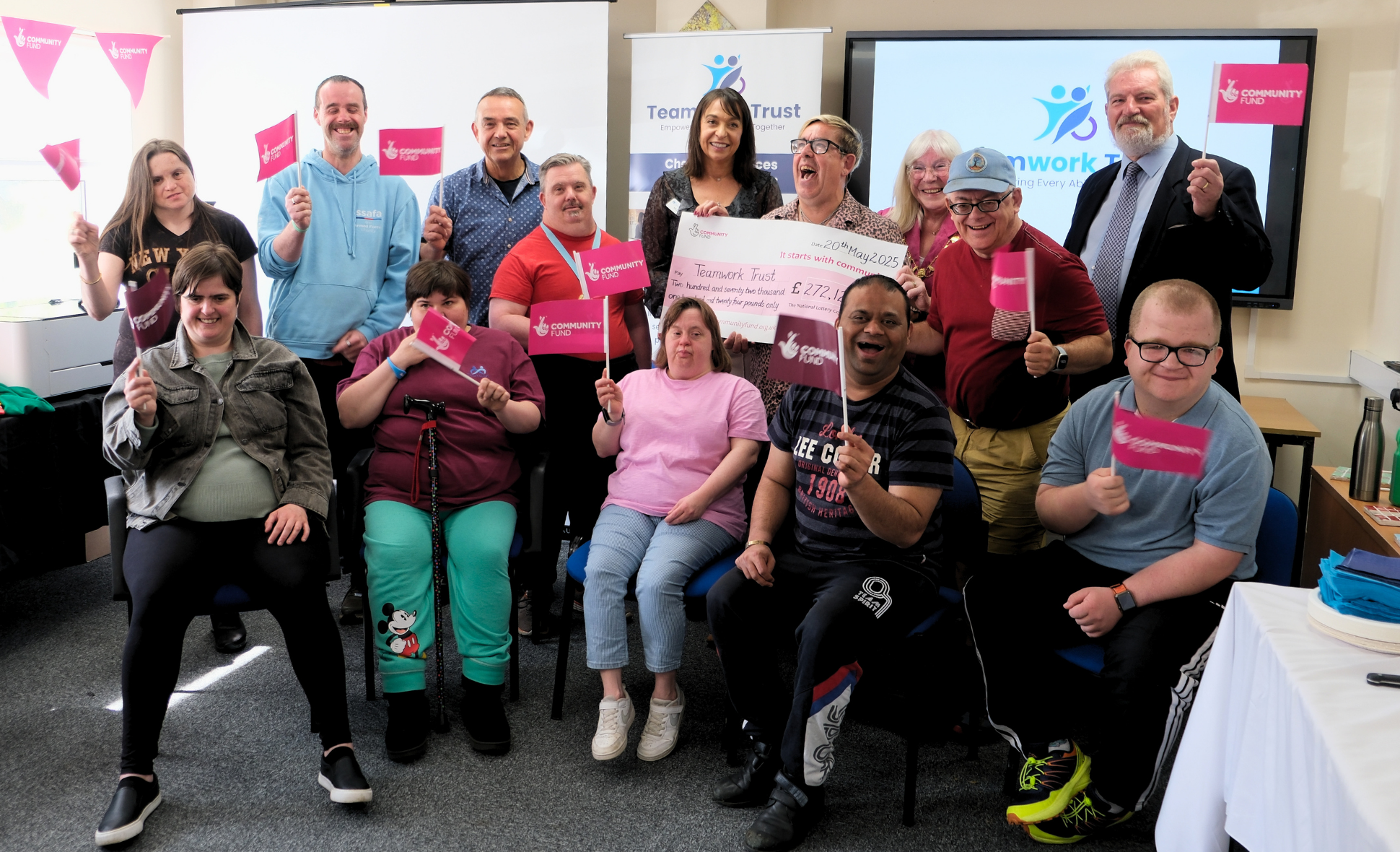 Teamwork Trust - Feature Teamwork Trust, a charity that Social with Ryan manage social media for, celebrates a National Lottery funding win